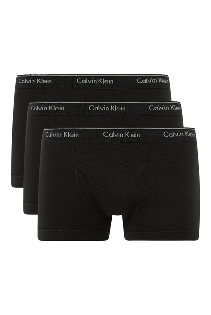 Cotton Classic Trunks, Three Pack